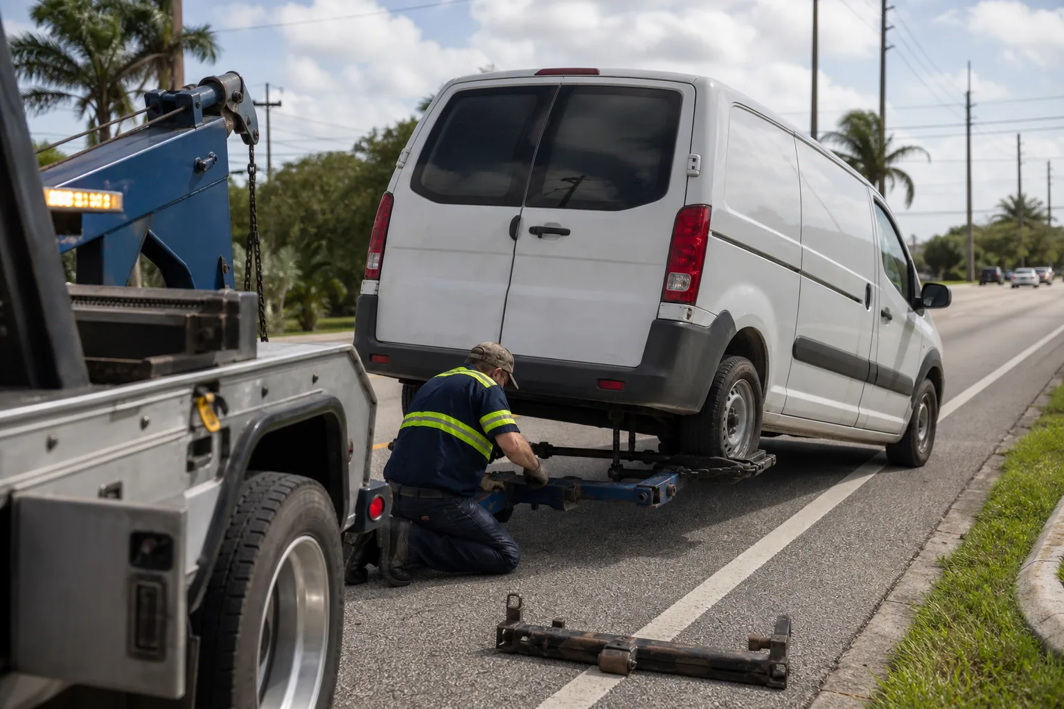 Equipment and capability used for commercial / fleet towing in Clermont