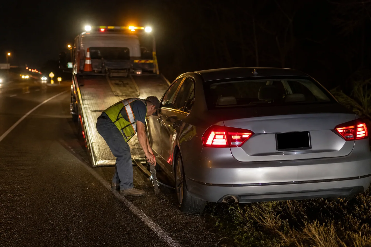 Equipment and capability used for emergency towing (24/7) in Clermont