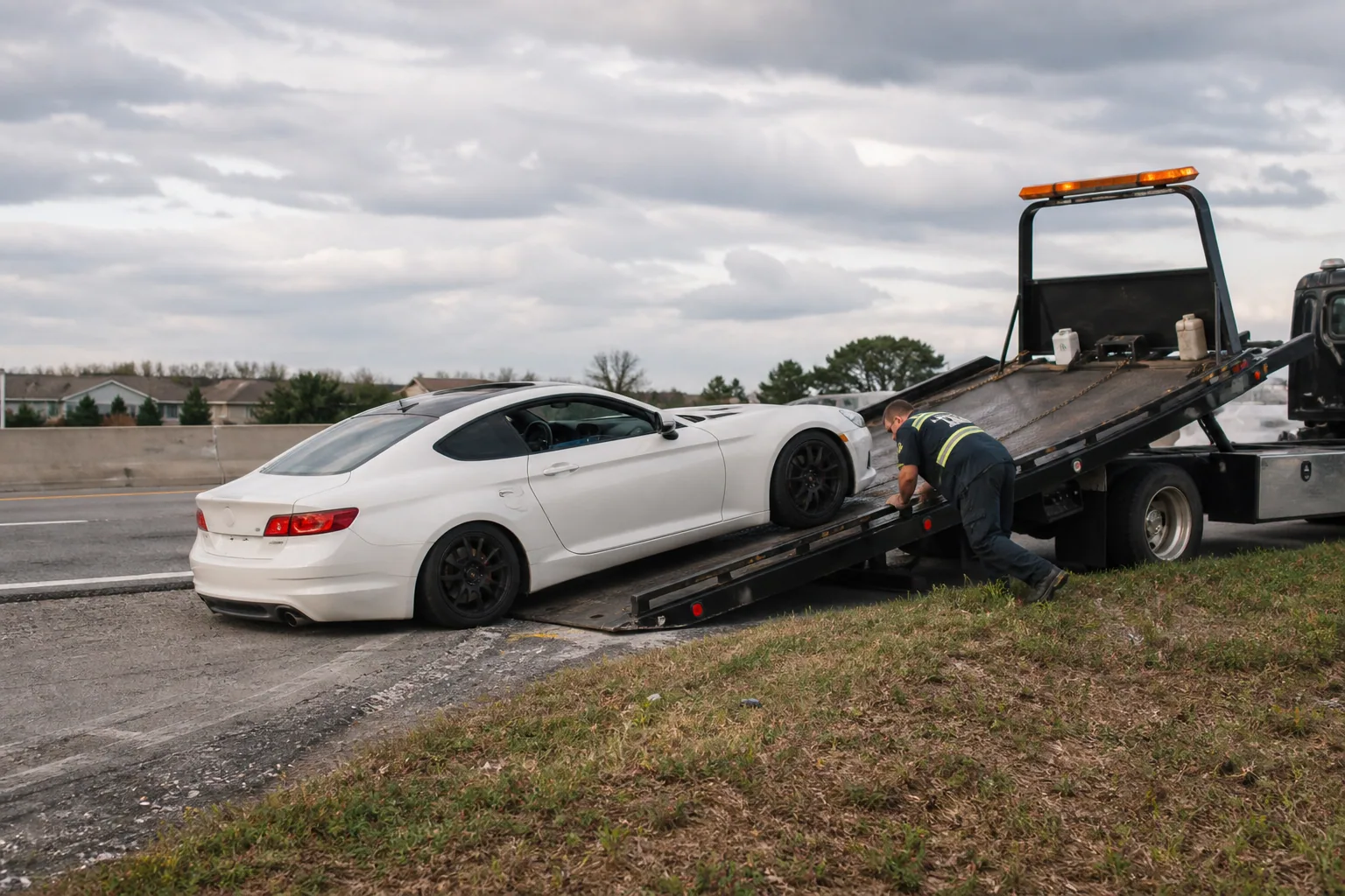 Equipment and capability used for flatbed towing in Clermont