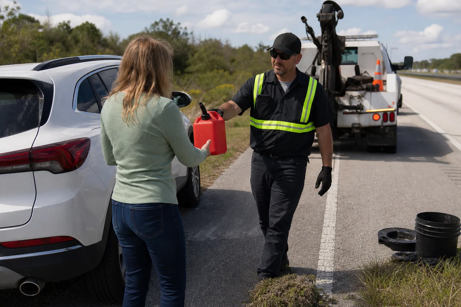 Equipment and capability used for fuel delivery service in Clermont
